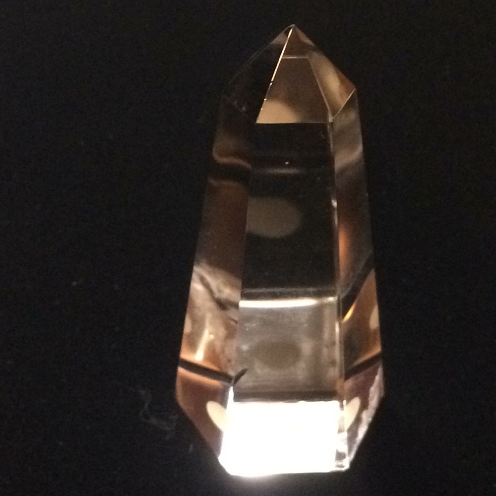QUARTZ CRYSTAL 6 SIDED OBELISK